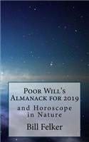 Poor Will's Almanack for 2019