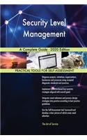 Security Level Management A Complete Guide - 2020 Edition