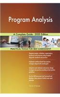 Program Analysis A Complete Guide - 2020 Edition