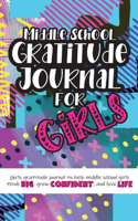 Middle School Gratitude Journal for Girls