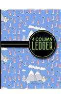 4 Column Ledger: (Four Column Ledger)