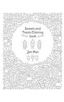 Sweets and Treats Coloring Book