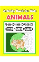 Activity Book For Kids Animals