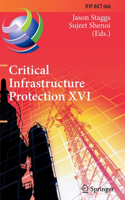 Critical Infrastructure Protection XVI