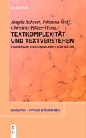 Textkomplexität Und Textverstehen