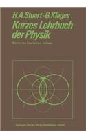 Kurzes Lehrbuch Der Physik