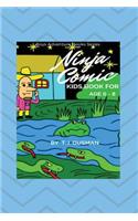 Ninja Comic Kids Book For Age 6 - 8
