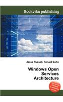 Windows Open Services Architecture