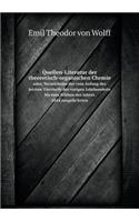 Quellen-Literatur der theoretisch-organischen Chemie oder, Verzeichniss der vom Anfang des letzten Viertheils des vorigen Jahrhunderts bis zum Schluss des Jahres 1844 ausgeführten: (German)