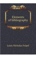 Elements of bibliography
