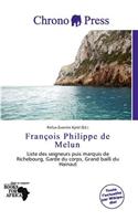 Fran OIS Philippe de Melun: (French)