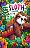 Sloth Coloring Book