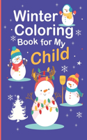 Winter Coloring Book for My Child