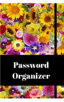 Password Organizer with tabs, logbook
