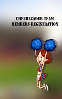 cheerleader team members registration book