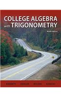 Combo: College Algebra with Trigonometry with Aleks User Guide & Access Code 18 Weeks