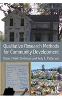 Qualitative Research Methods for Community Development