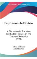 Easy Lessons In Einstein