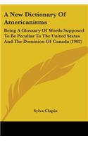 New Dictionary Of Americanisms