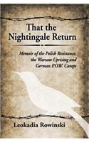 That the Nightingale Return