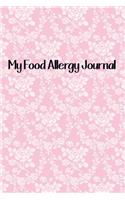 My Food Allergy Journal