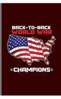 Back to Back World War Champions