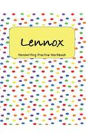 Lennox - Handwriting Practice Workbook