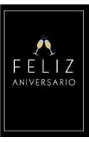 Feliz Aniversario: Detalle Original de Aniversario - Cuaderno De Notas - Regalo para cualquier año de aniversario.