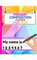 Primary Composition Paper for Kids