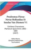Prodromus Florae Novae Hollandiae Et Insulae Van-Diemen V1