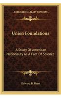 Union Foundations