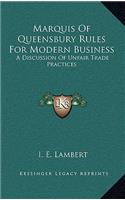 Marquis of Queensbury Rules for Modern Business