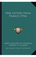 War Letters From France (1916)