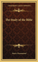 The Study of the Bible