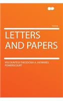 Letters and Papers