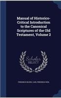 Manual of Historico-Critical Introduction to the Canonical Scriptures of the Old Testament, Volume 2