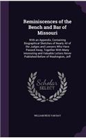 Reminiscences of the Bench and Bar of Missouri
