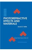 Photorefractive Effects and Materials