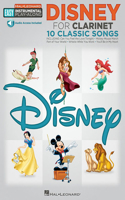 Disney - 10 Classic Songs: Clarinet Easy Instrumental Play-Along Book with Online Audio Tracks