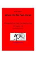 Novel Unit for Where the Red Fern Grows