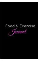 Food & Exercise Journal