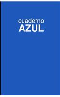 Cuaderno Azul: de rayas, tapa blanda, 14x21cm, 130 páginas