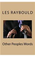 Other Peoples Words