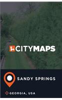 City Maps Sandy Springs Georgia, USA