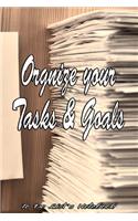 organize your tasks & goals