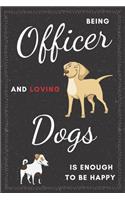 Officer & Dogs Notebook