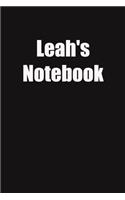 Leah's Notebook
