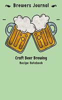 Brewers Journal: Craft Beer Brewing Recipe Notebook