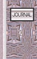 Journal: GEOMETRIC STRUCTURES DESIGN COVER - 7.5"X9.5" inches - 100 JOURNAL PAGES WITH AREA FOR DATE