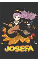 Josefa: Josefa Halloween Beautiful Mermaid Witch Want To Create An Emotional Moment For Josefa?, Show Josefa You Care With This Personal Custom Gift With Jo